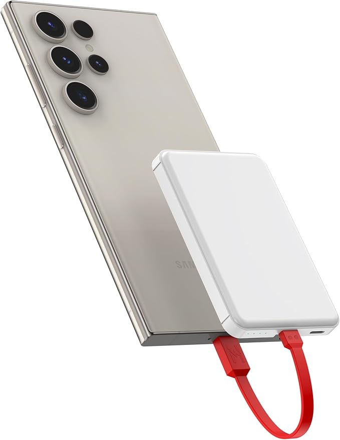Cargador Portátil con cable USB-C Integrado